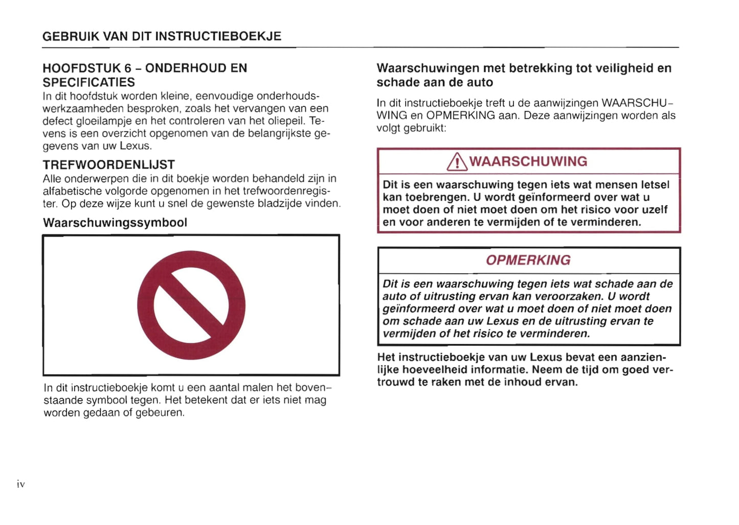 1997-1998 Lexus LS 400 Gebruikershandleiding | Nederlands