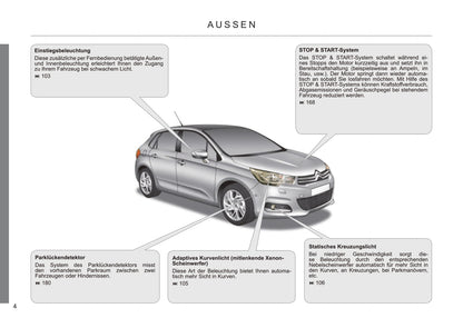 2013-2014 Citroën C4 Gebruikershandleiding | Duits