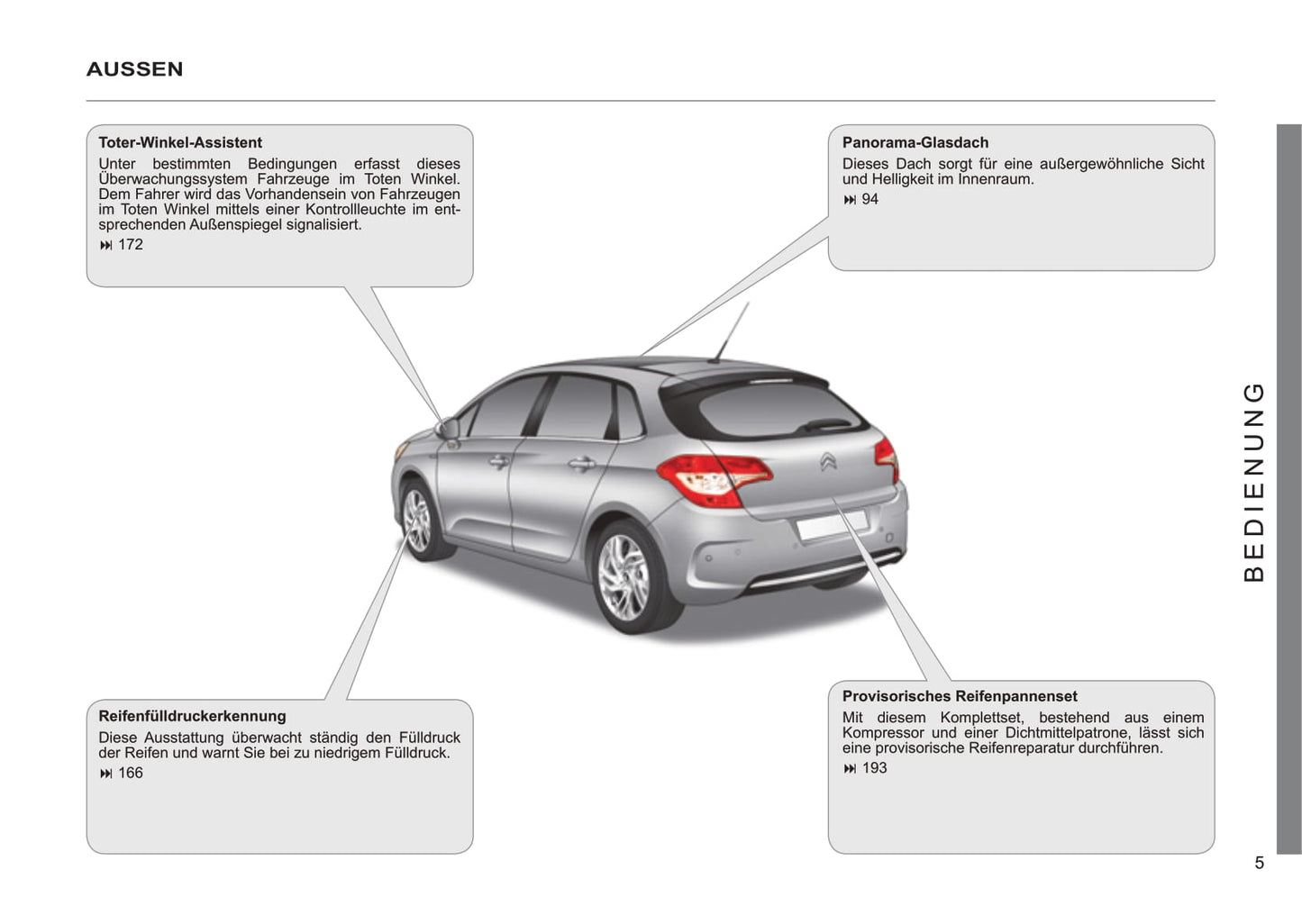 2013-2014 Citroën C4 Gebruikershandleiding | Duits