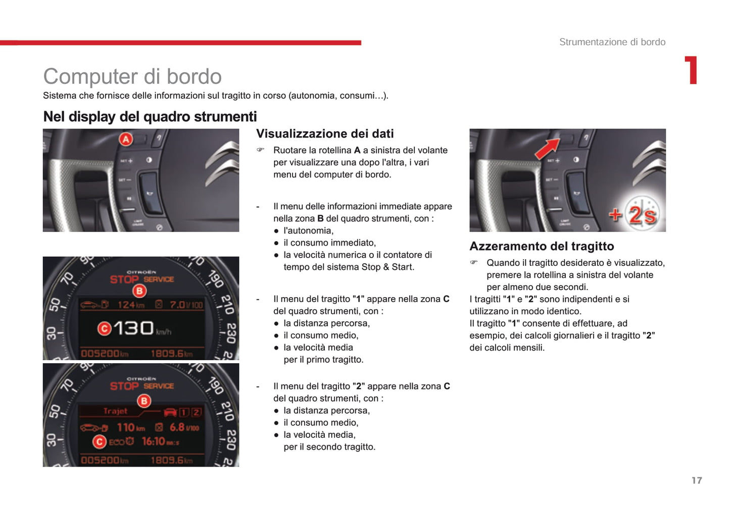 2016-2017 Citroën C5 Gebruikershandleiding | Italiaans