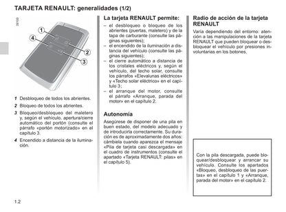 2018-2019 Renault Espace Gebruikershandleiding | Spaans