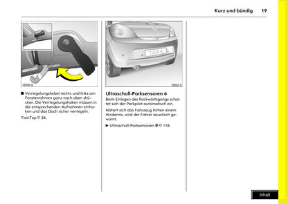 2008-2010 Opel Tigra Twin Top Gebruikershandleiding | Duits