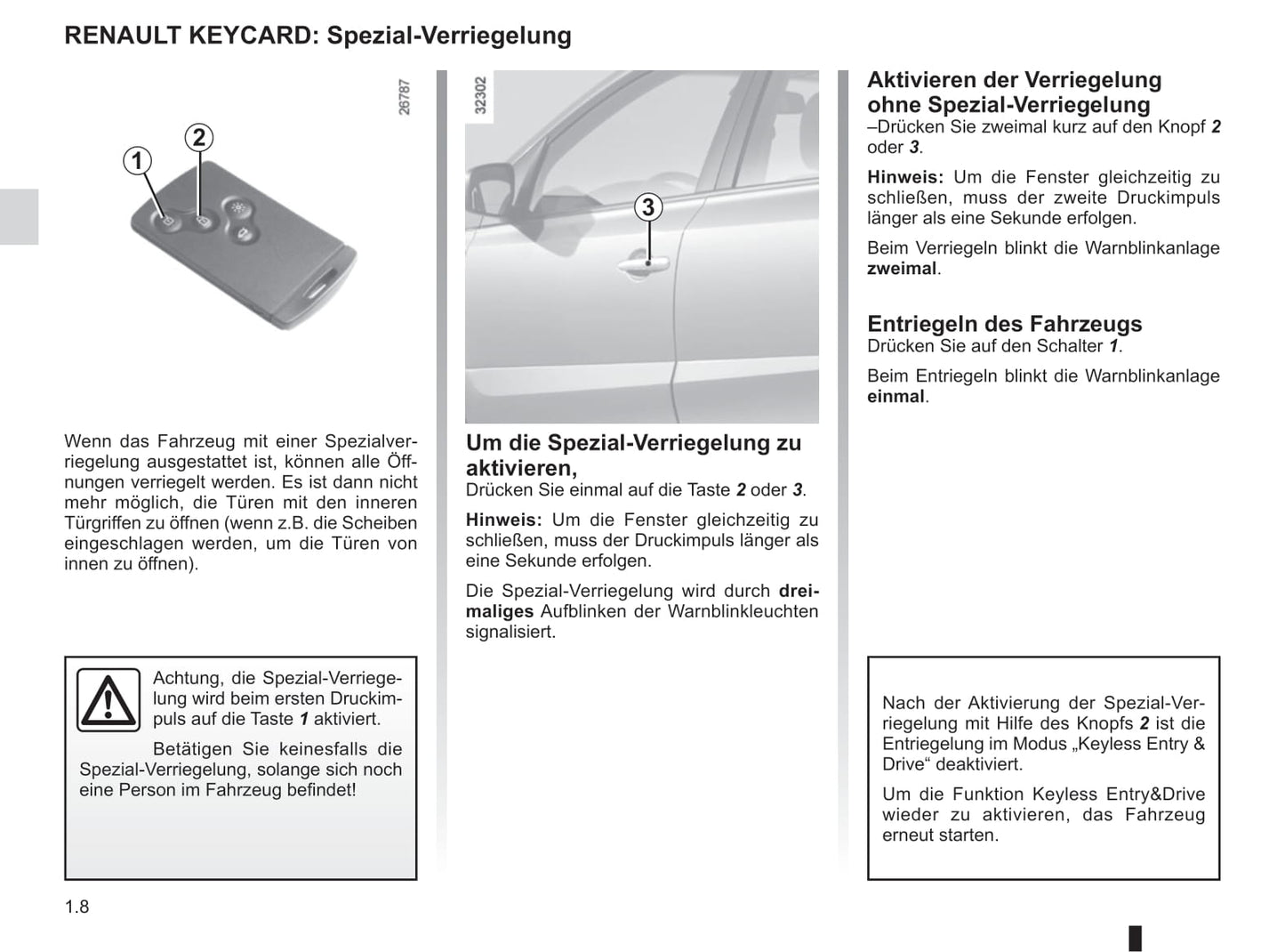 2014-2015 Renault Koleos Bedienungsanleitung | Deutsch