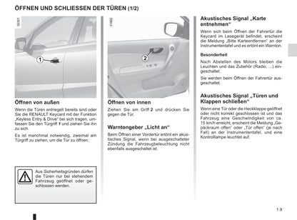 2014-2015 Renault Koleos Bedienungsanleitung | Deutsch