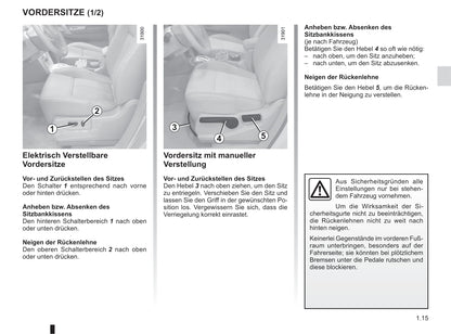 2014-2015 Renault Koleos Bedienungsanleitung | Deutsch