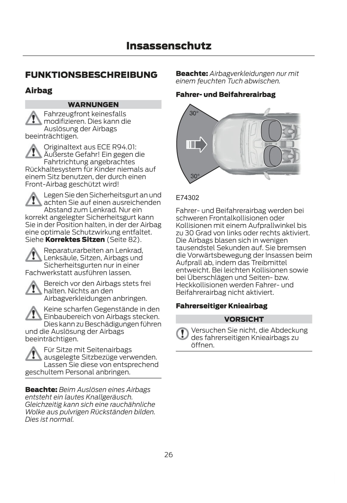 2012 Ford Fiesta Gebruikershandleiding | Duits