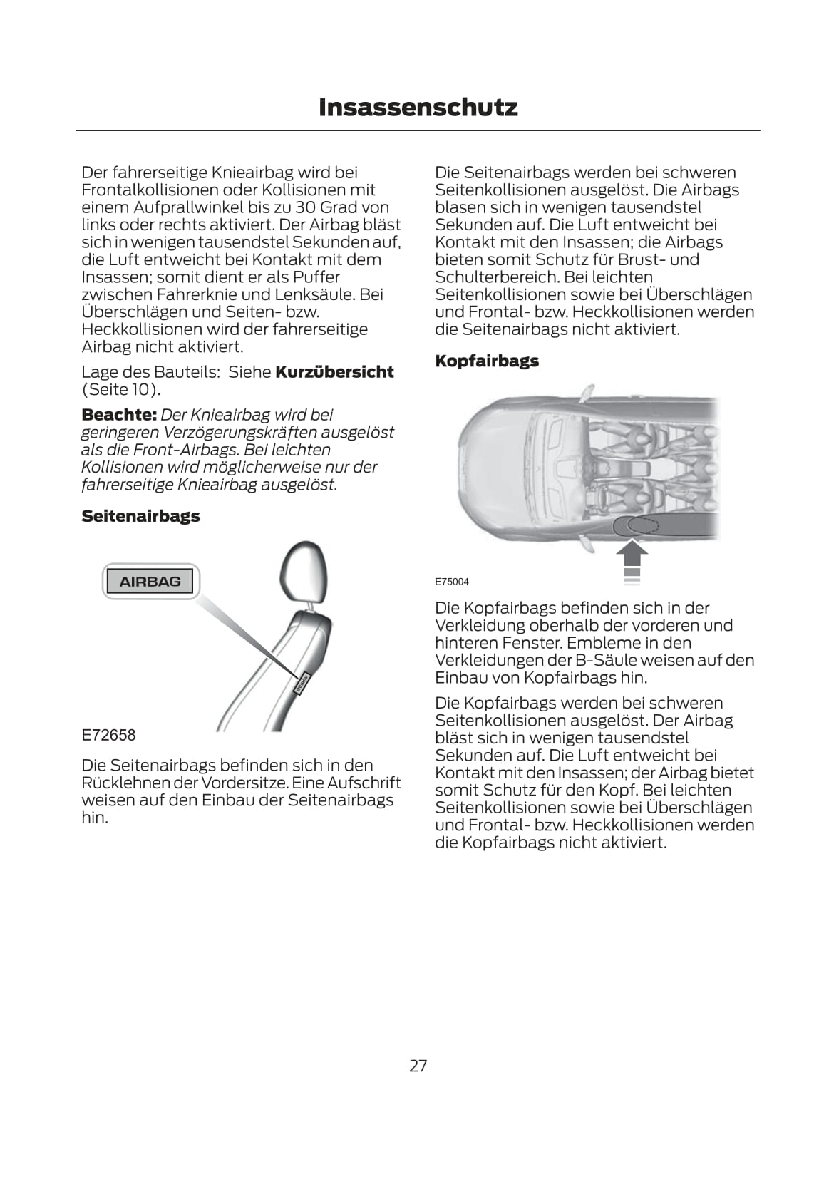 2012 Ford Fiesta Gebruikershandleiding | Duits