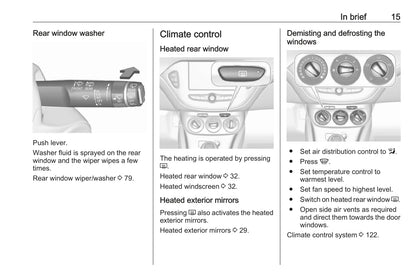 2014-2019 Vauxhall Corsa Manuel du propriétaire | Anglais