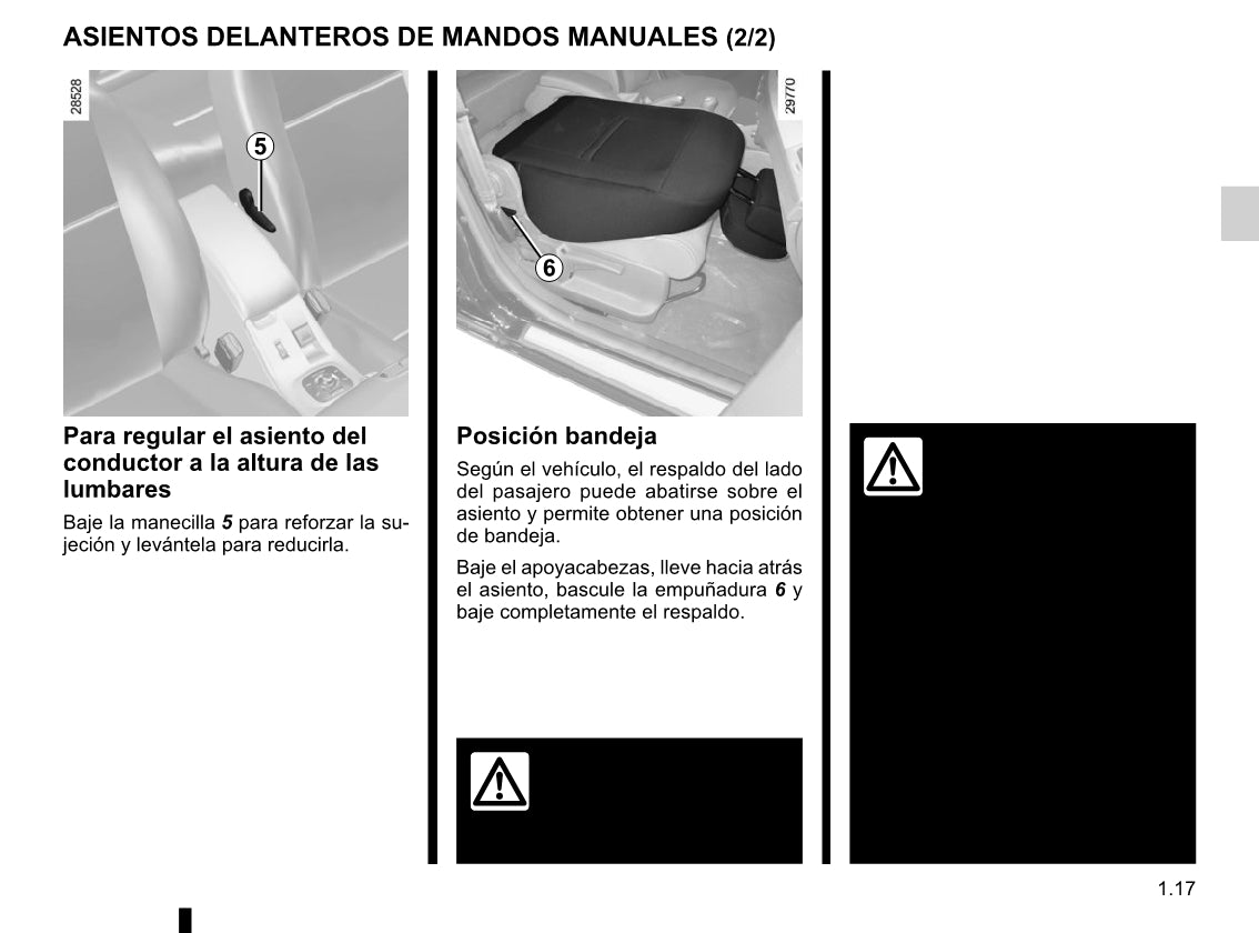 2015-2016 Renault Mégane Owner's Manual | Spanish