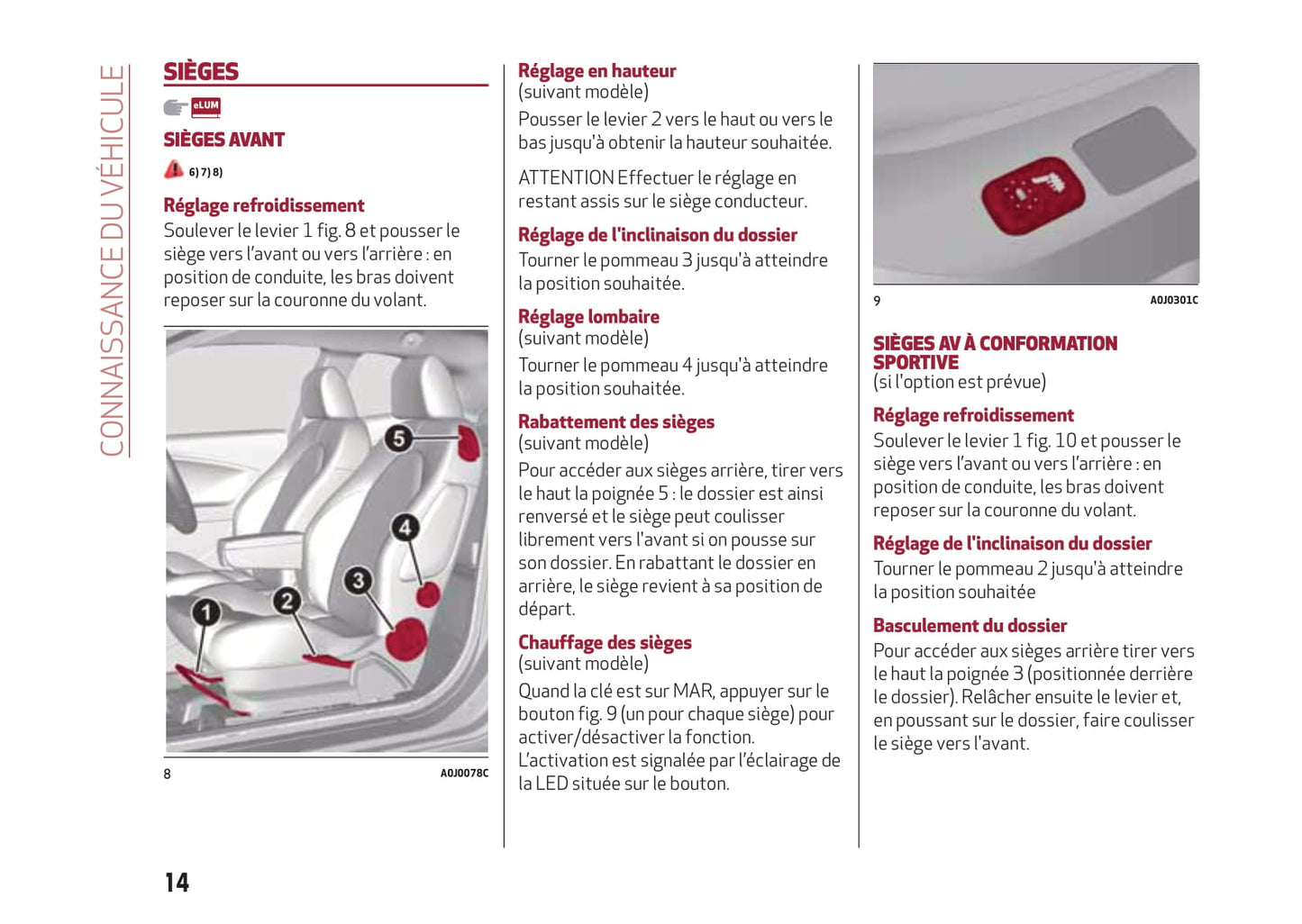 2013-2017 Alfa Romeo MiTo Bedienungsanleitung | Französisch