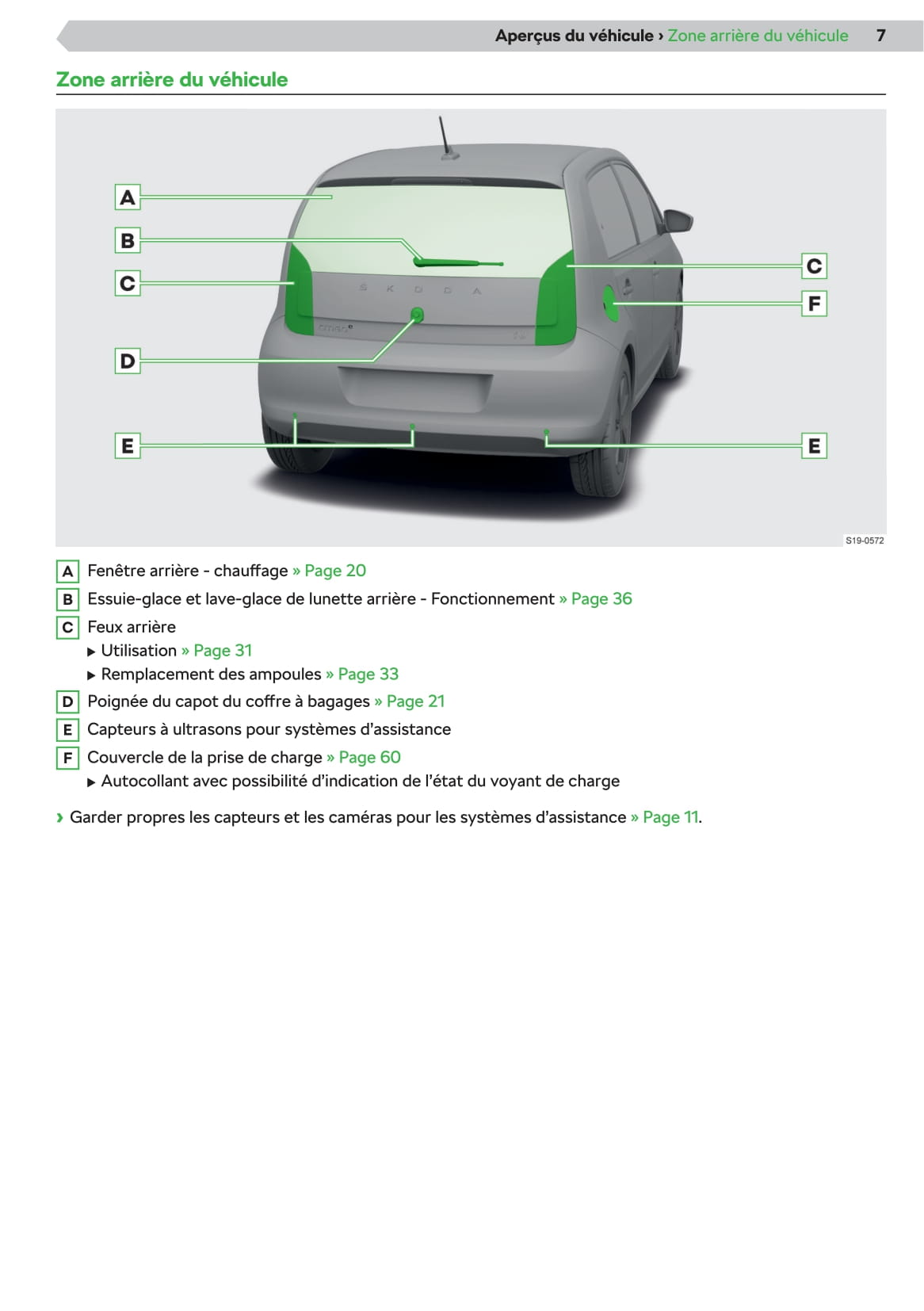 2019-2020 Skoda Citigo Bedienungsanleitung | Französisch