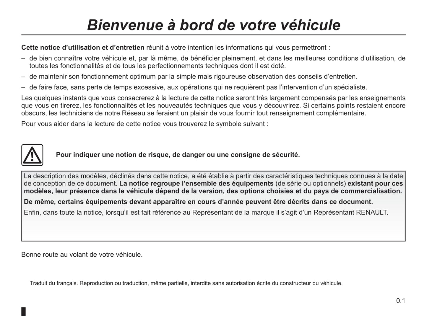 2015-2016 Renault Scénic/Grand Scénic Owner's Manual | French