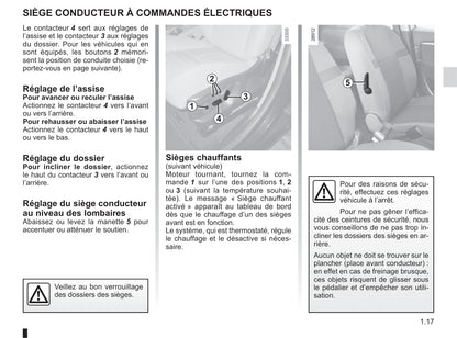 2015-2016 Renault Scénic/Grand Scénic Owner's Manual | French