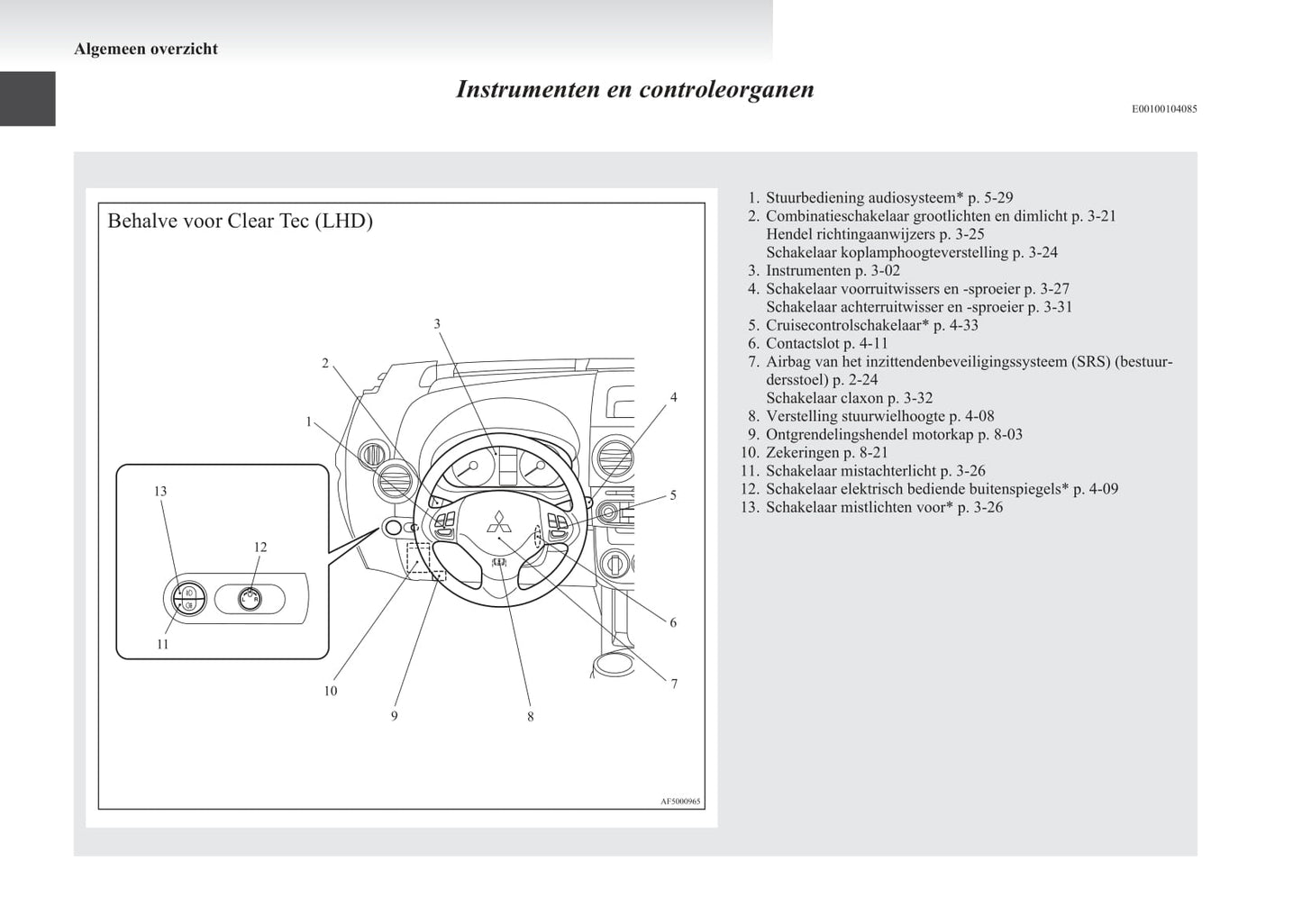 2008-2012 Mitsubishi Colt Bedienungsanleitung | Niederländisch