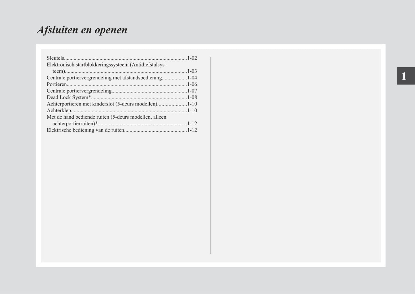 2008-2012 Mitsubishi Colt Bedienungsanleitung | Niederländisch