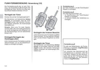 2021-2022 Renault Kangoo Owner's Manual | German