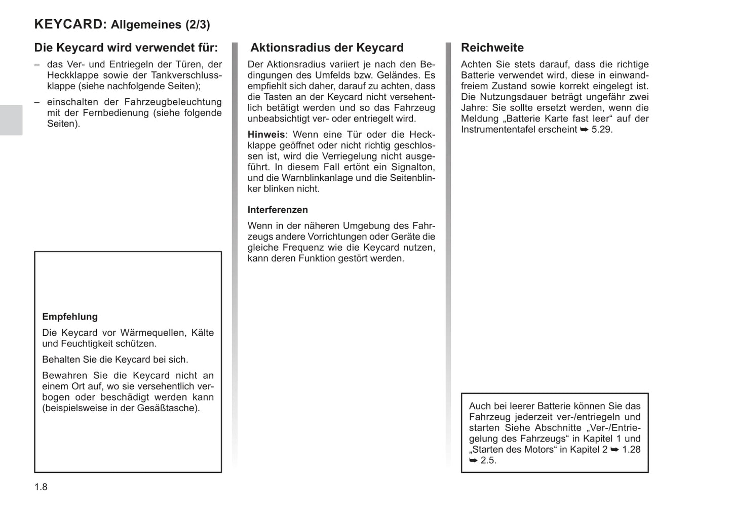 2021-2022 Renault Kangoo Owner's Manual | German