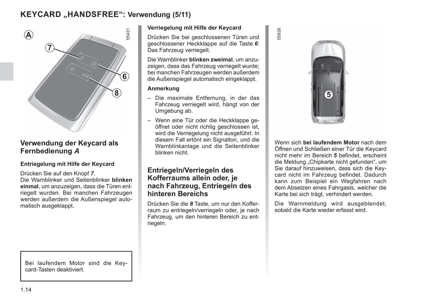 2021-2022 Renault Kangoo Owner's Manual | German