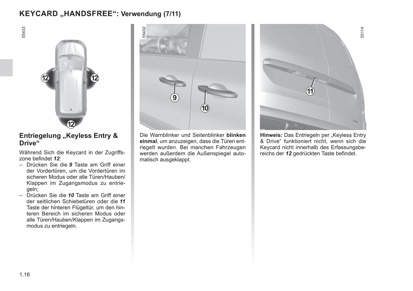 2021-2022 Renault Kangoo Owner's Manual | German