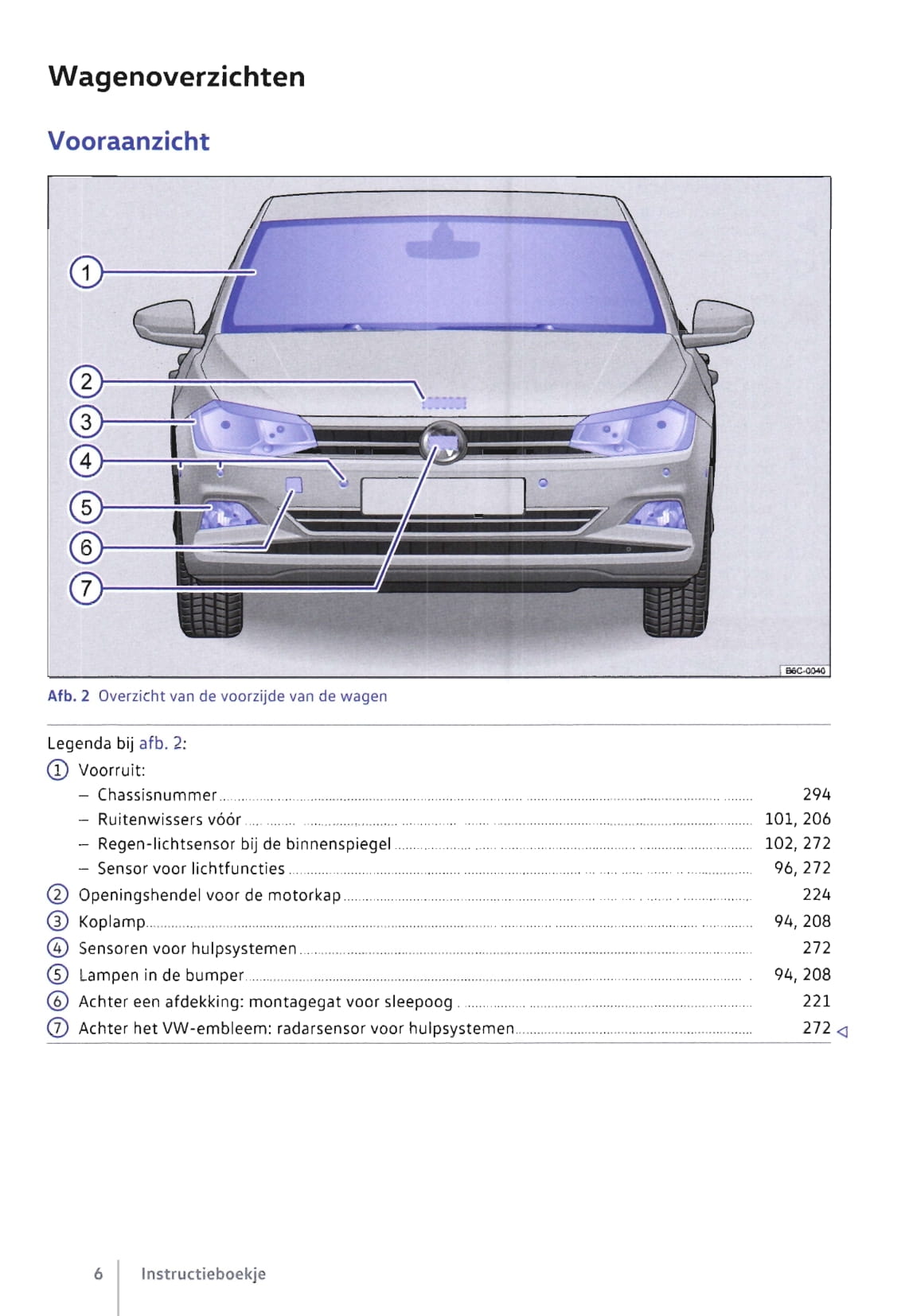 2017-2019 Volkswagen Polo Owner's Manual | Dutch