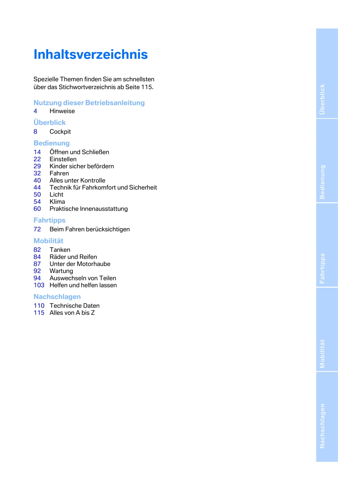 2005-2006 BMW X3 Owner's Manual | German