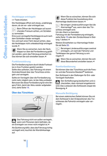 2005-2006 BMW X3 Owner's Manual | German