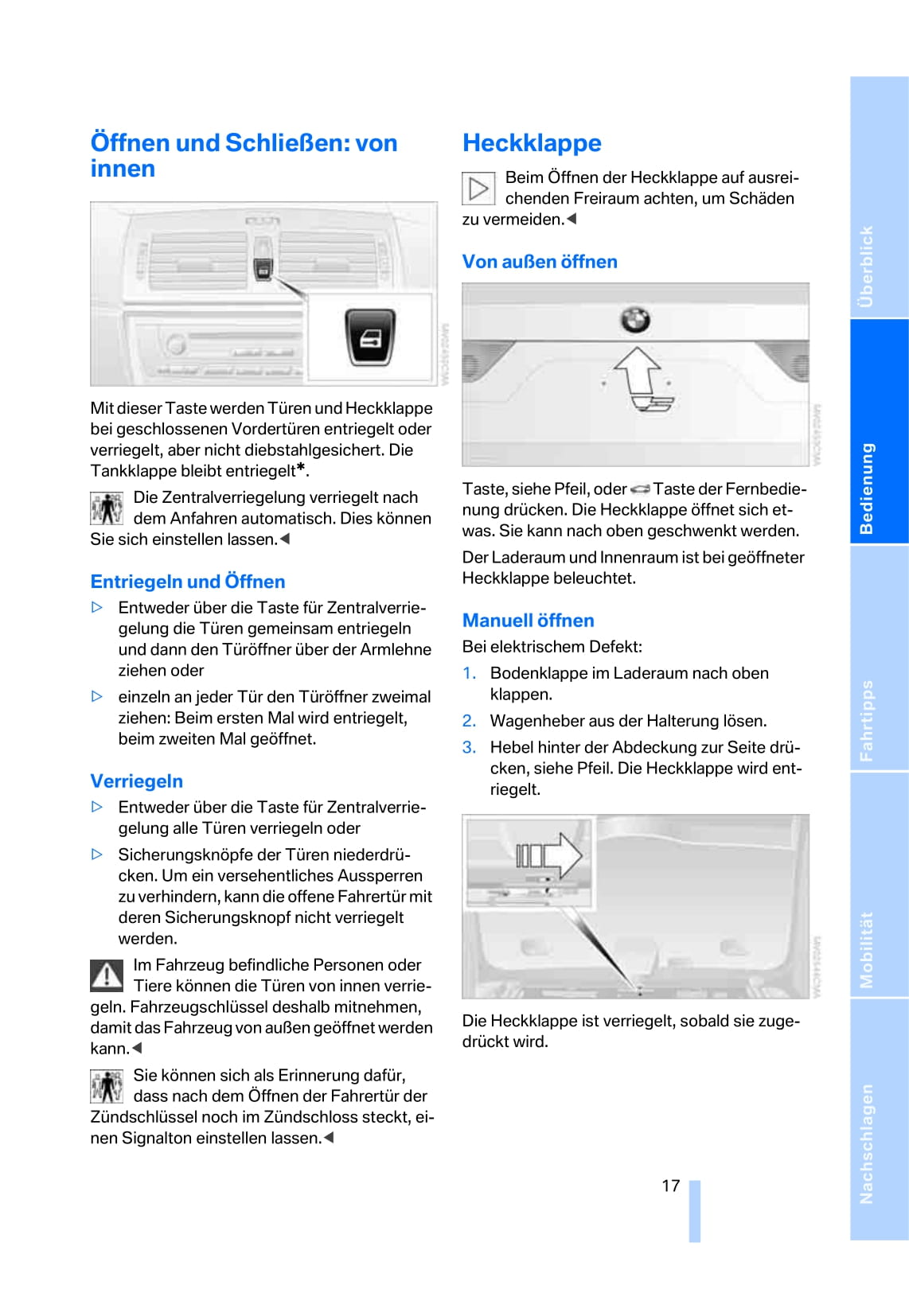 2005-2006 BMW X3 Owner's Manual | German