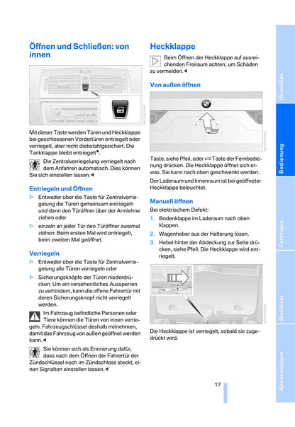 2005-2006 BMW X3 Owner's Manual | German