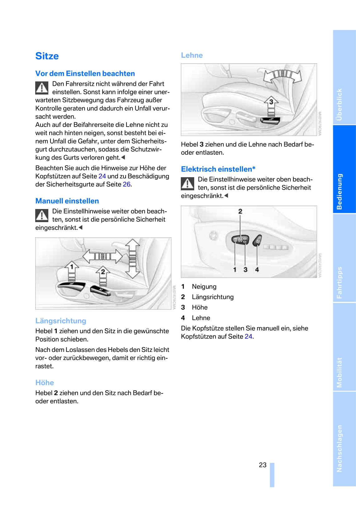 2005-2006 BMW X3 Owner's Manual | German