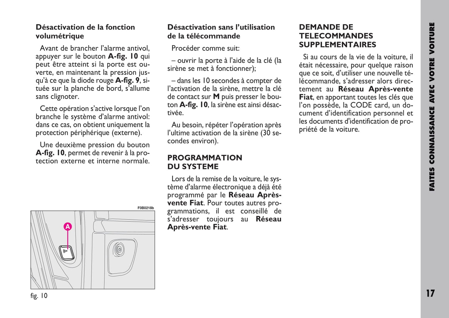 2009-2010 Fiat Ulysse Bedienungsanleitung | Französisch