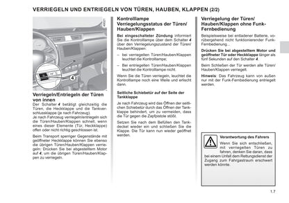 2021-2022 Renault Express Owner's Manual | German