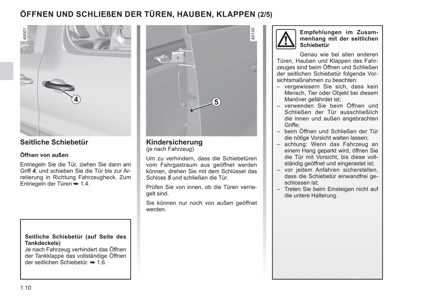 2021-2022 Renault Express Owner's Manual | German