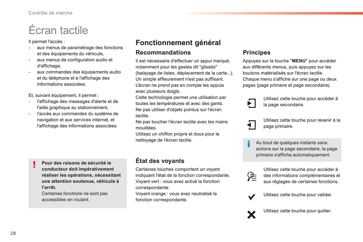 2014-2015 Peugeot 208 Manuel du propriétaire | Français