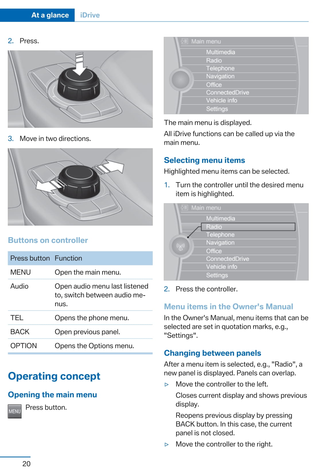 2015 BMW X5 M/X6 M Owner's Manual | English