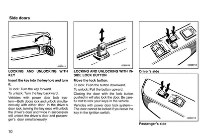 1997 Toyota Tacoma Owner's Manual | English