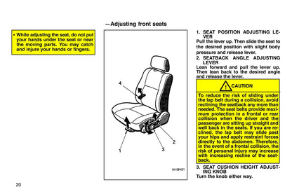 1997 Toyota Tacoma Owner's Manual | English