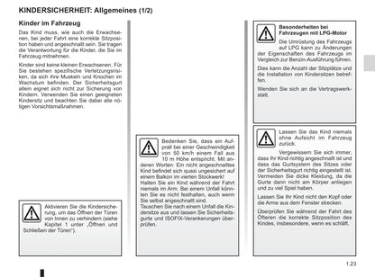 2012-2018 Dacia Lodgy Owner's Manual | German