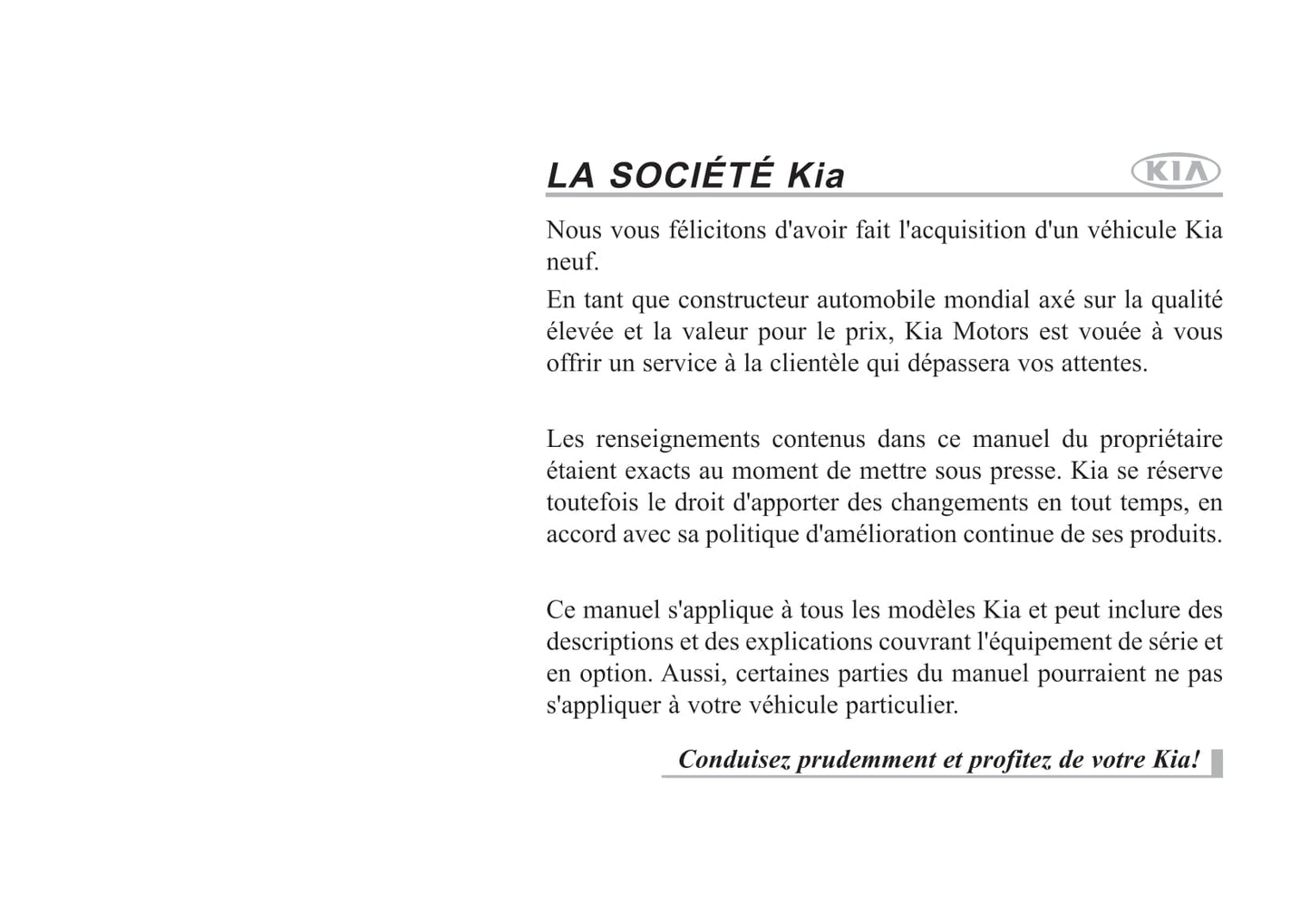 2014 Kia Sorento Owner's Manual | French