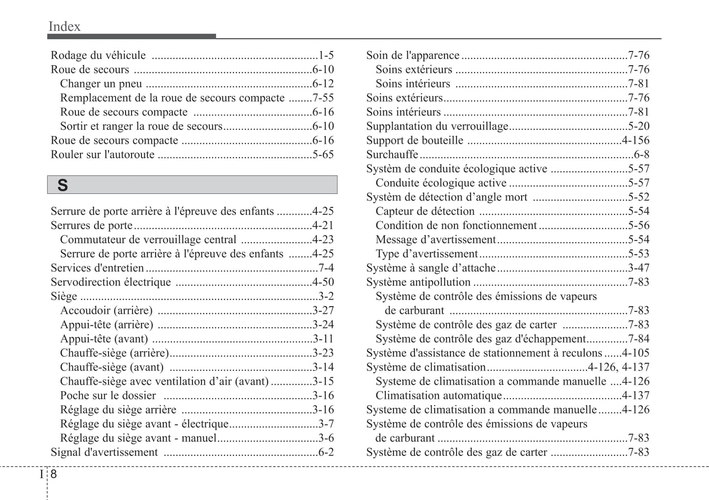 2014 Kia Sorento Owner's Manual | French