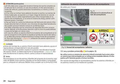 2014-2015 Skoda Superb Gebruikershandleiding | Spaans