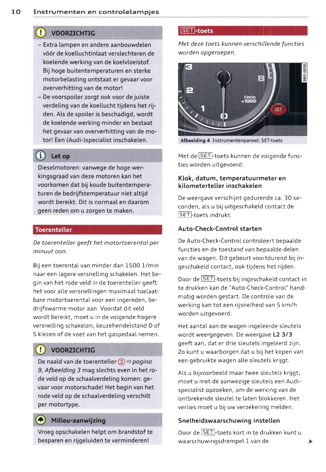 2012-2017 Audi Q5/SQ5 Owner's Manual | Dutch