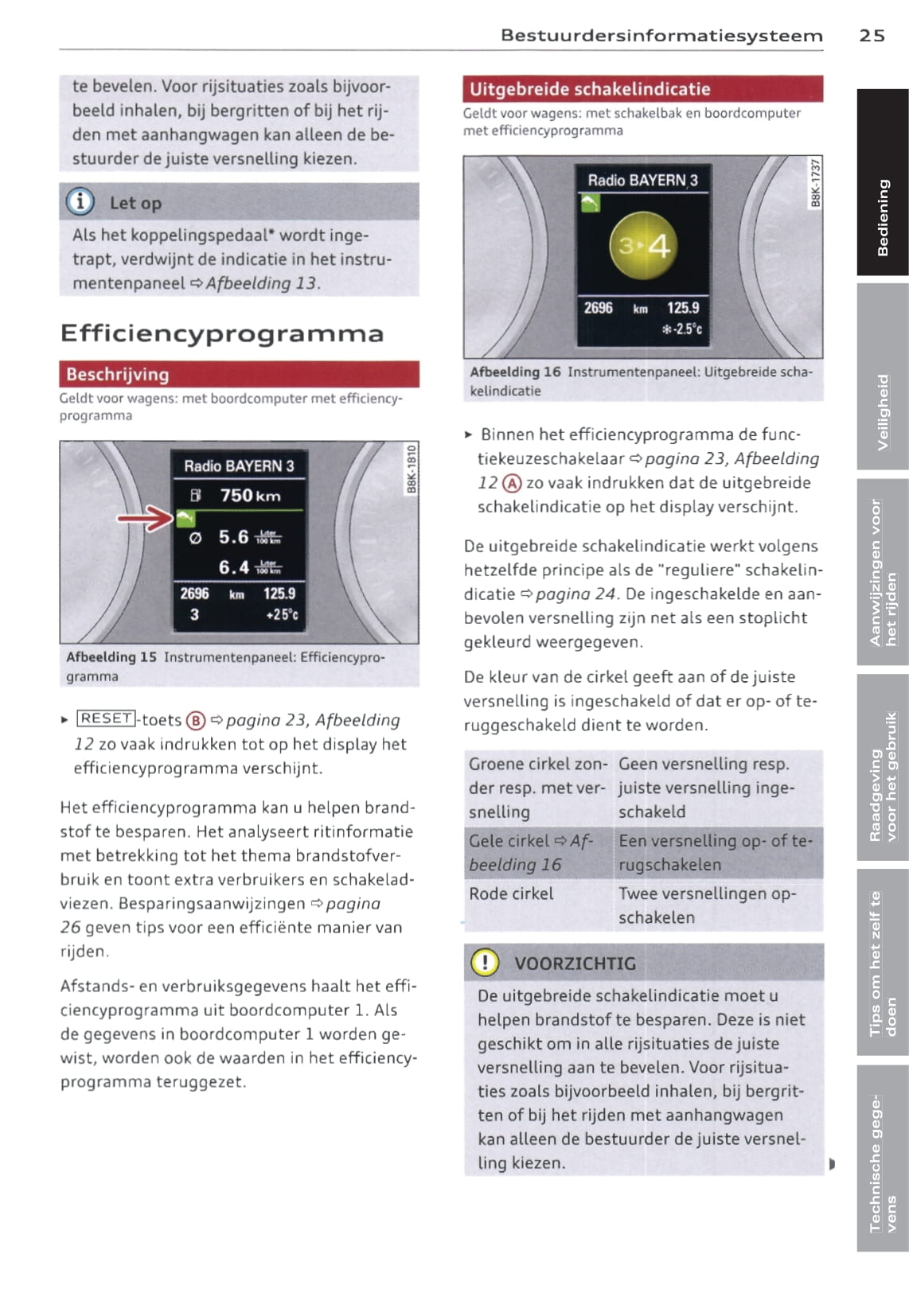 2012-2017 Audi Q5/SQ5 Owner's Manual | Dutch