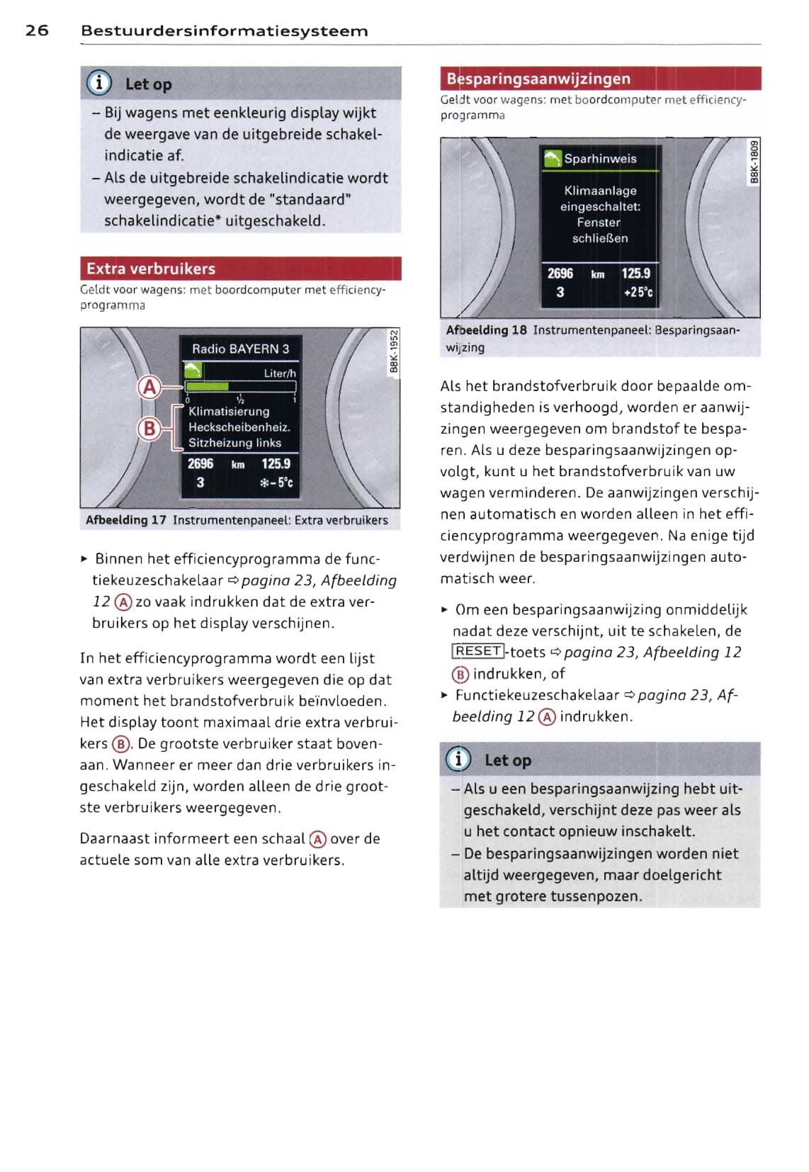 2012-2017 Audi Q5/SQ5 Owner's Manual | Dutch