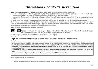 2021-2022 Renault Arkana Owner's Manual | Spanish