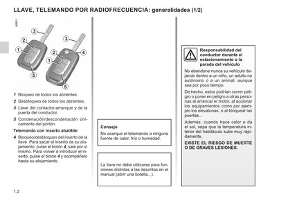 2021-2022 Renault Arkana Owner's Manual | Spanish