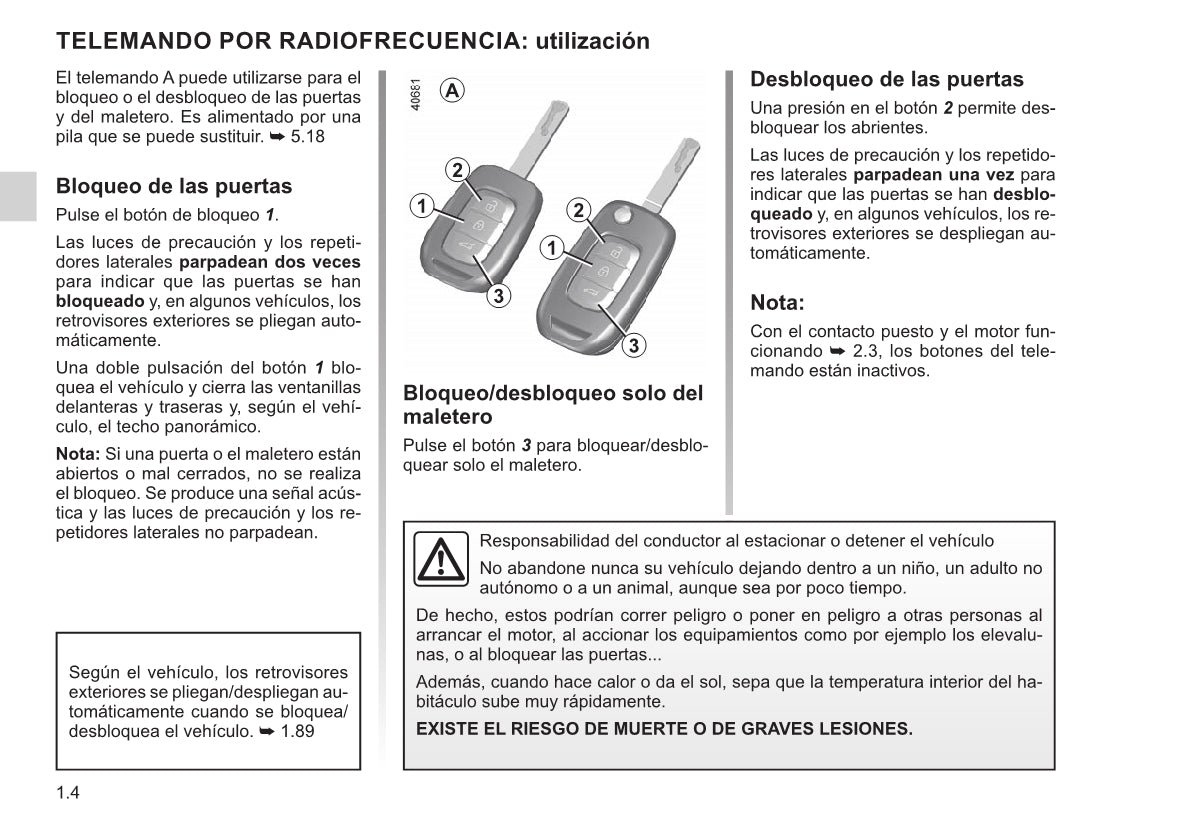 2021-2022 Renault Arkana Owner's Manual | Spanish