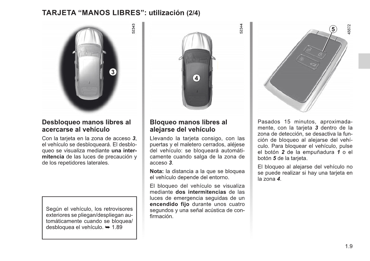 2021-2022 Renault Arkana Owner's Manual | Spanish