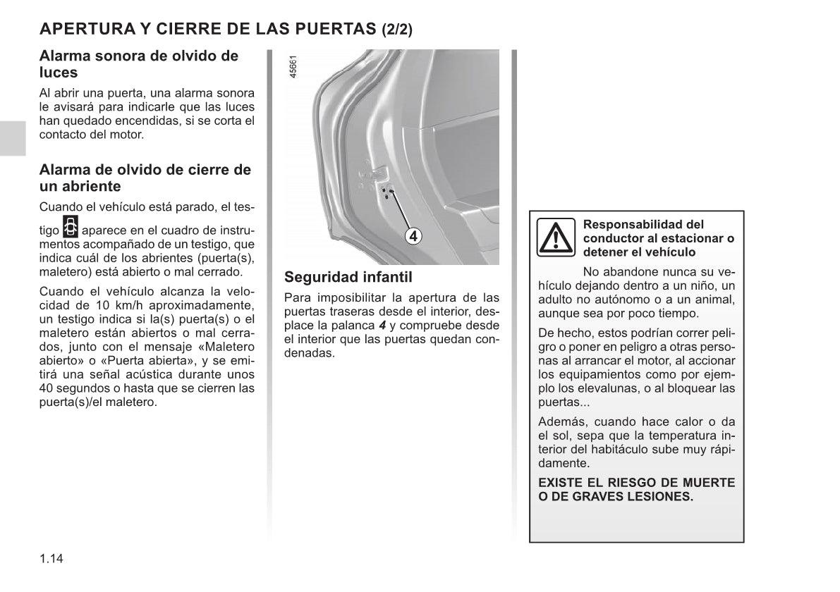 2021-2022 Renault Arkana Owner's Manual | Spanish