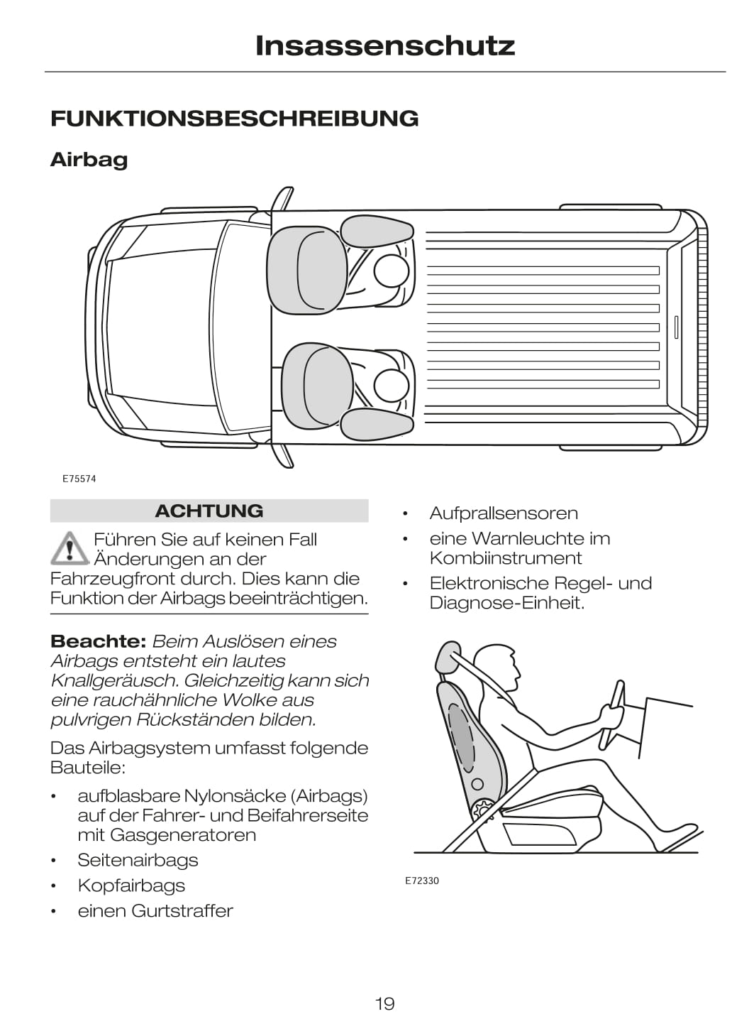 2002-2007 Ford Tourneo Connect / Transit Connect Bedienungsanleitung | Deutsch