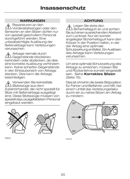 2002-2007 Ford Tourneo Connect / Transit Connect Bedienungsanleitung | Deutsch